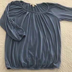 Michael Kors. On/off shoulder pullover blouse.